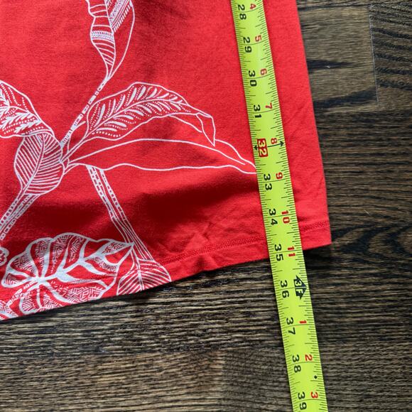 SOMA Soft Jersey V-Wire Short Bra Dress Bali Batik Feelin Poppy Large NEW Knee - Picture 6 of 10